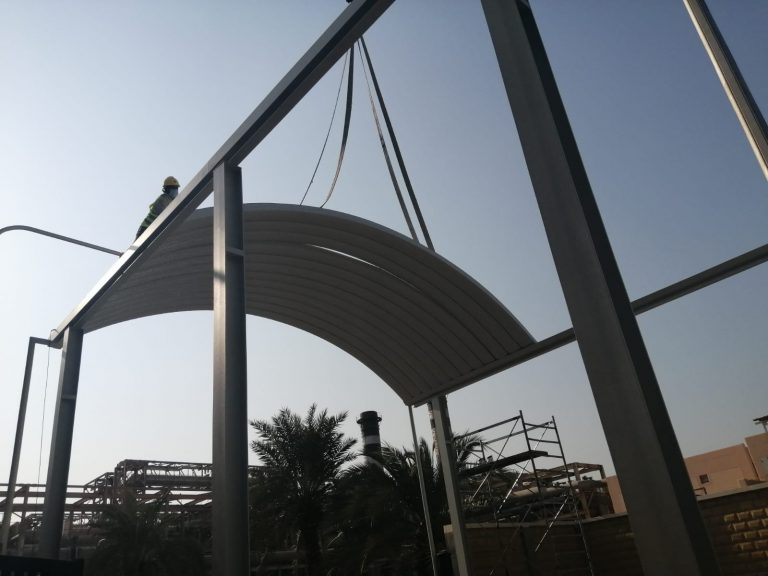 مظله كيسبان بارتفاع 6 امتار – محطه