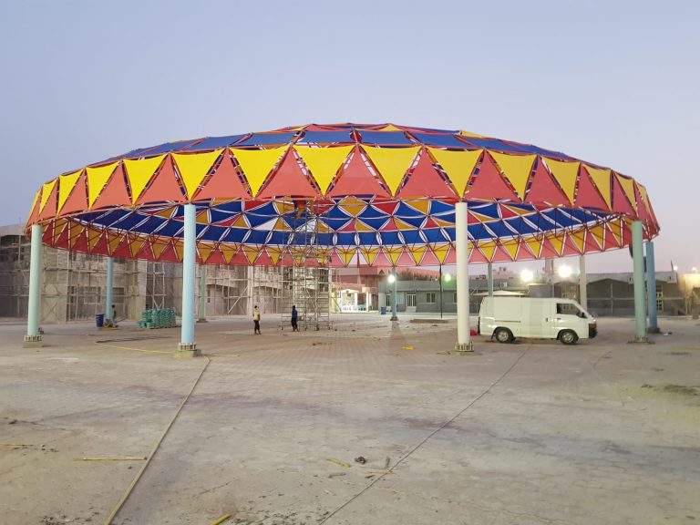 مظلات خام و بي في سي