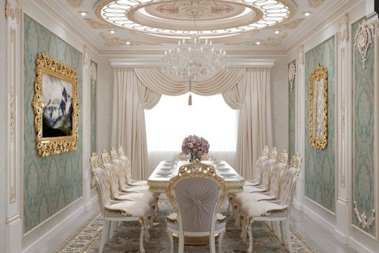 تصميم لصالة طعام