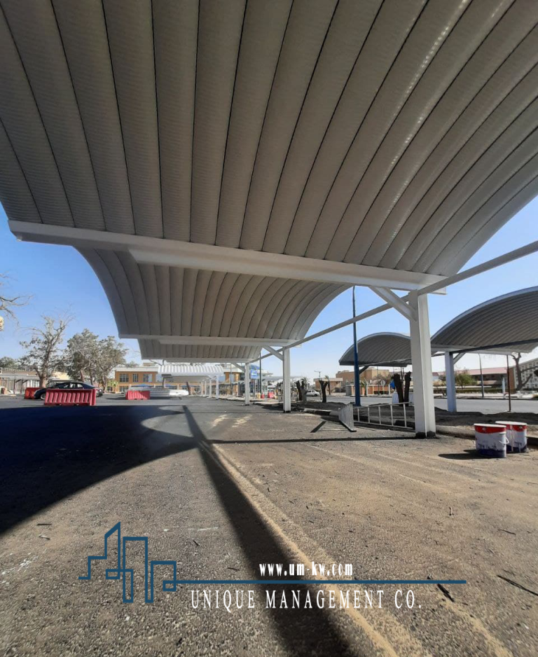 مظلات كيسبان لمستشفى الاحمدي القديمة